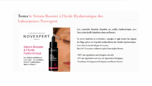 Sérum anti-âge Novexpert : 100 produits à tester