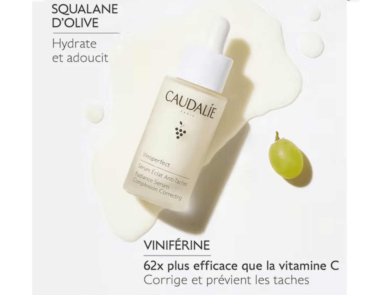 Coffret d’échantillons Caudalie Vinoperfect gratuit : 3300 coffrets à tester