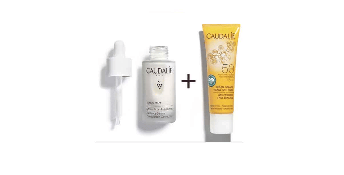 Echantillons gratuits de soins Vinoperfect de Caudalie : 6 100 sets à tester