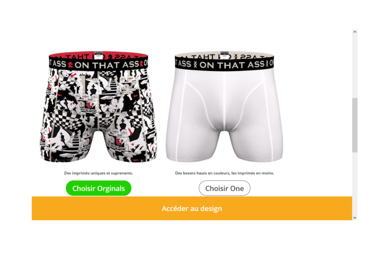 Boxer On that ass gratuit à commander sur