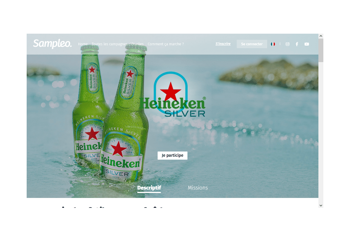 Heineken Silver extra-fraîcheur : 2 000 bières offertes