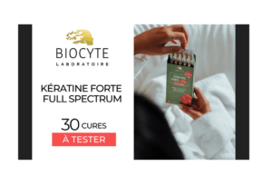 Kératine Forte Full Spectrum Biocyte : 30 compléments alimentaires à tester