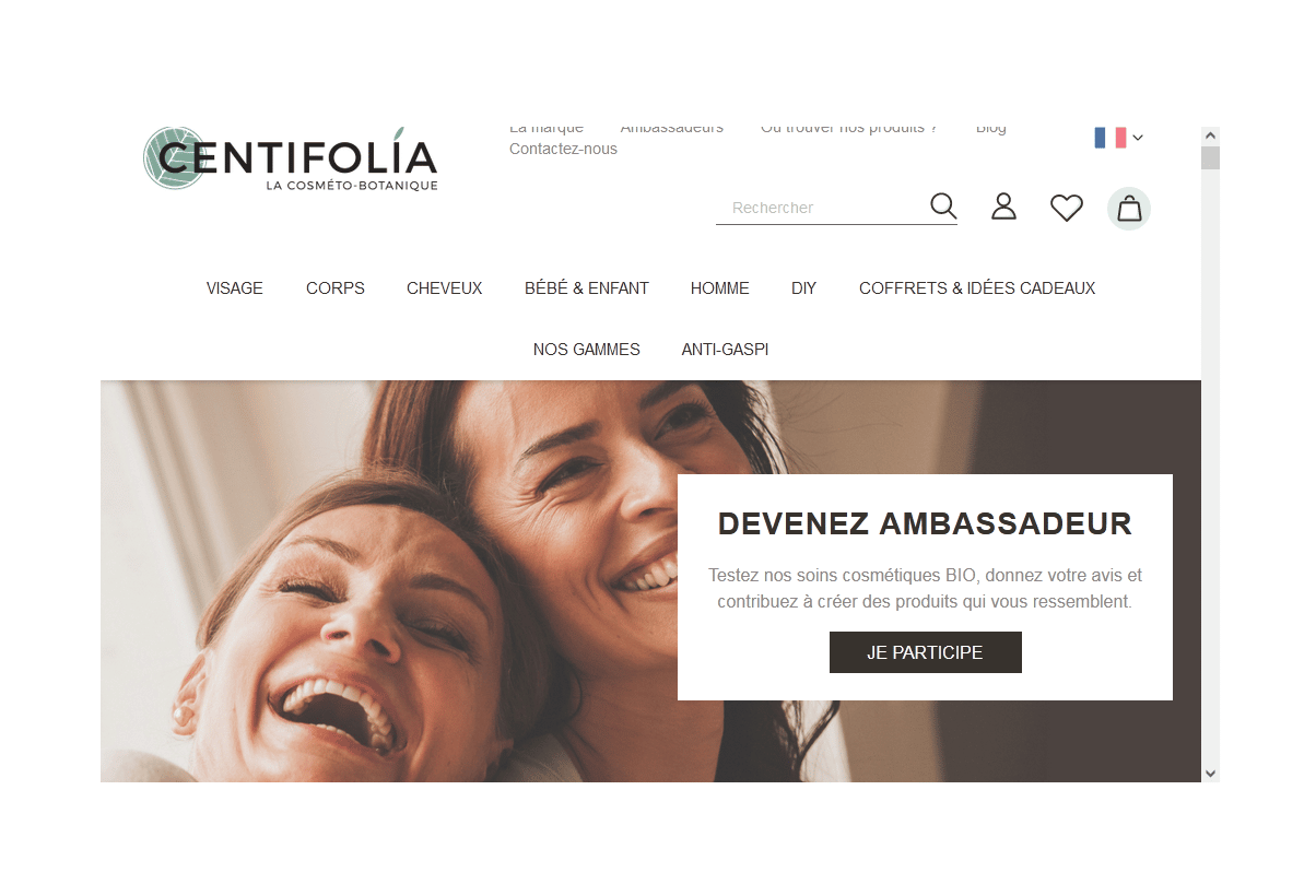 Produits de soins Centifolia à tester gratuitement