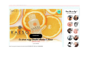 Sérum visage Booster vitamine C Kaeso : 10 sérums offerts