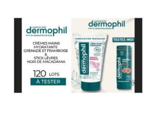 Soins Dermophil gratuits : 120 routines à tester