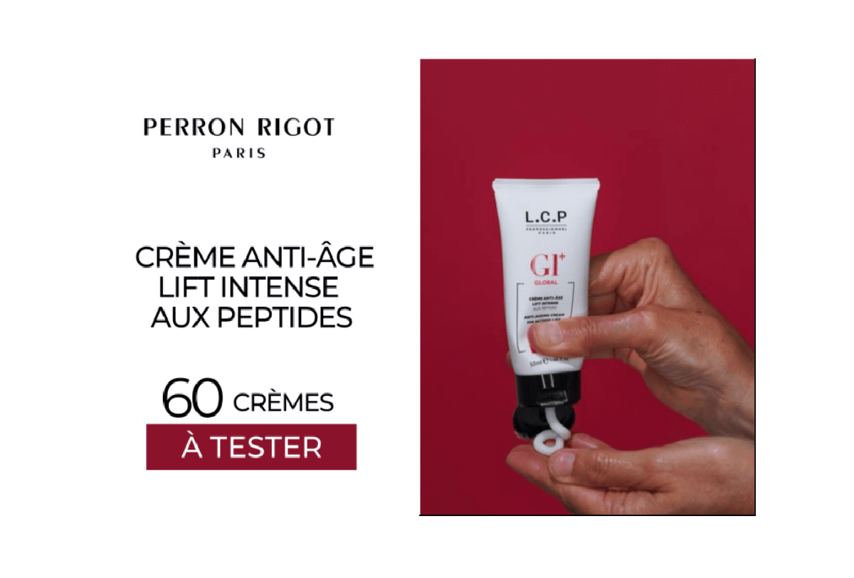 Crème anti-âge Lift Intense aux peptides Perron Rigot à tester