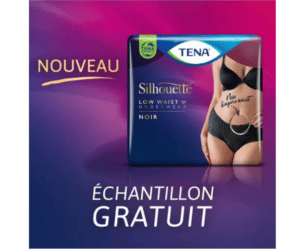 Échantillon gratuit de culotte Tena Silhouette