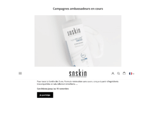 Produits de soin SOSkin offerts : 160 produits à tester
