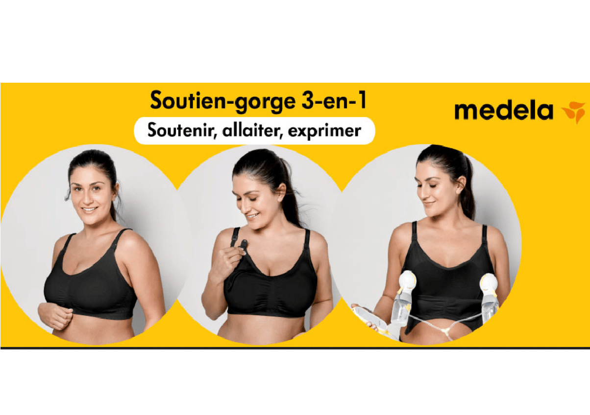 Soutien-gorge 3-en-1 Medela à tester gratuitement