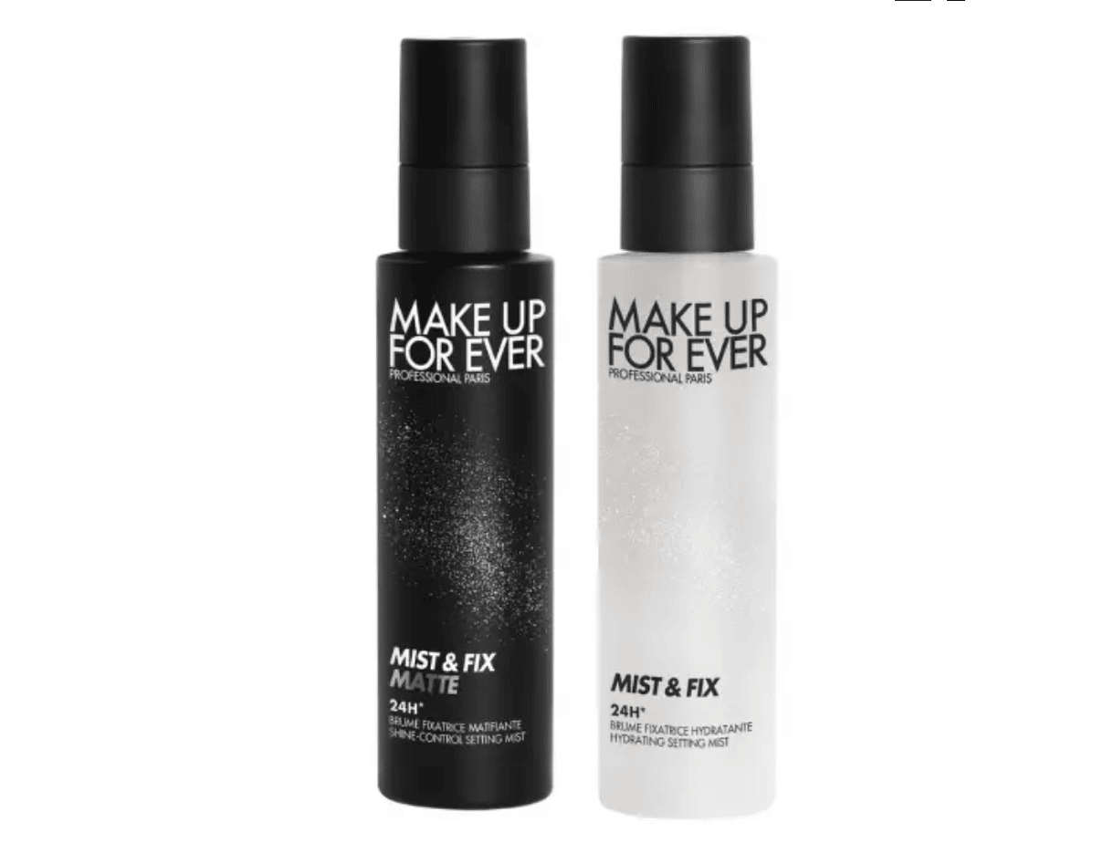 « Mist & fix / Mist & Fix Matte » Make up For ever à tester gratuitement