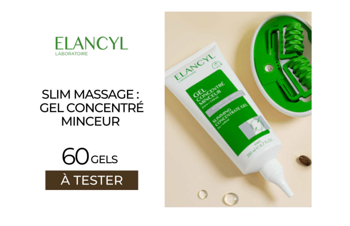 Slim Massage Elancyl : 60 gels + objets de massage à tester gratuitement