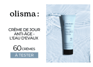 Crème de jour anti-âge L’Eau d’Evaux Olisma gratuite sur monvanityideal.com