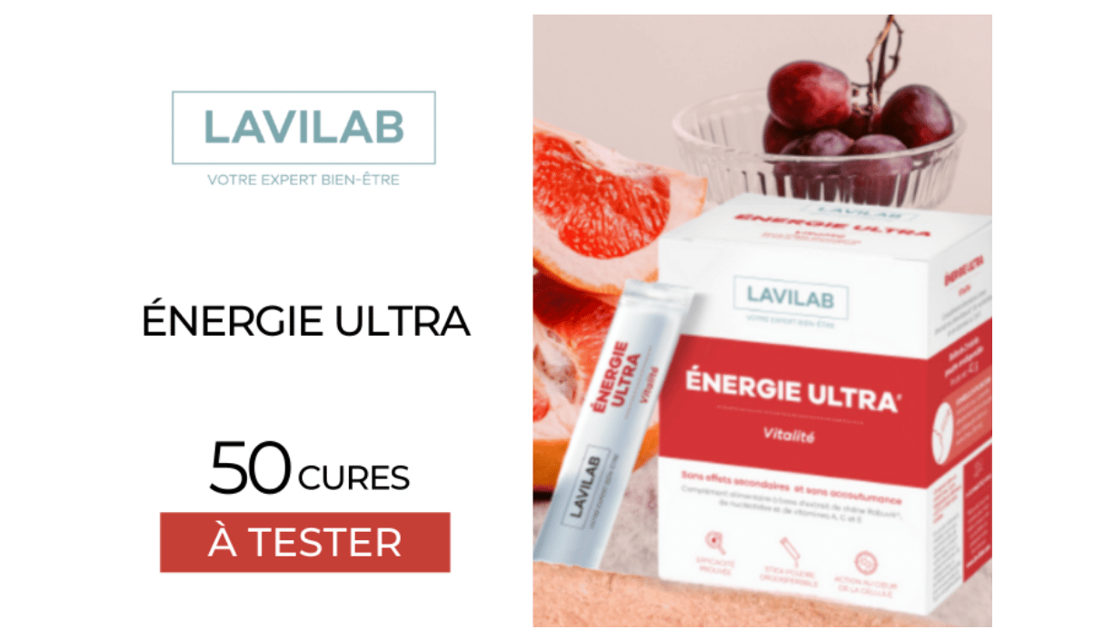 Cures Energie Ultra Lavilab gratuites à tester sur monvanityideal.com