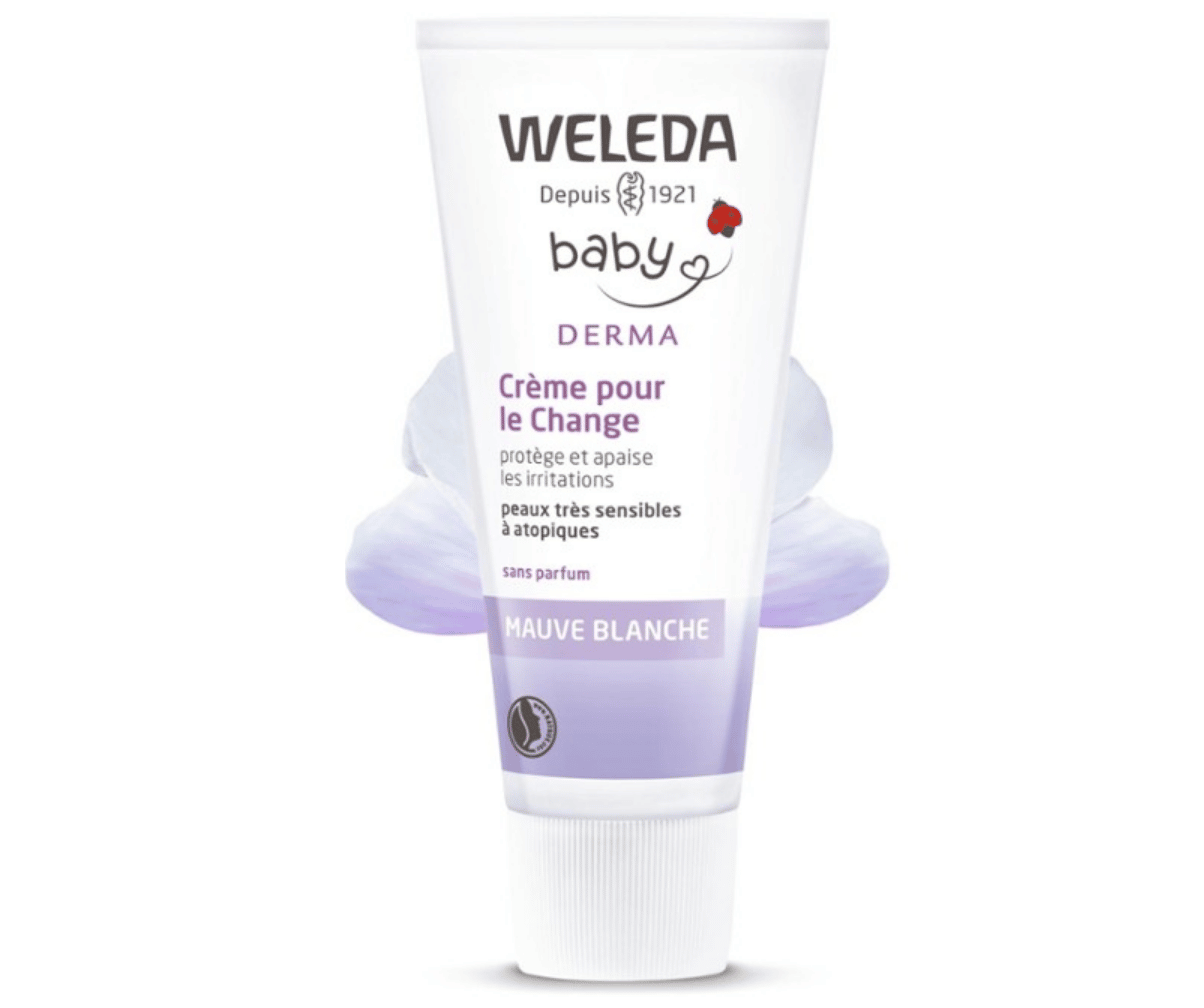 Échantillon gratuit de la crème à la mauve blanche Weleda