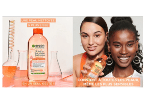 Micellaire Peeling Doux de Garnier à tester gratuitement sur Sampleo.com