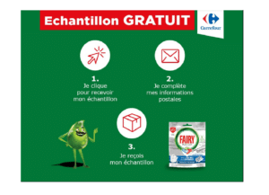 Échantillon gratuit de 3 capsules lave-vaisselle Fairy Platinum Plus