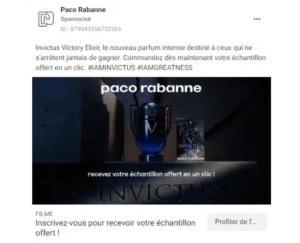 Échantillons gratuits du parfum Invictus Victory Elixir de Paco Rabanne