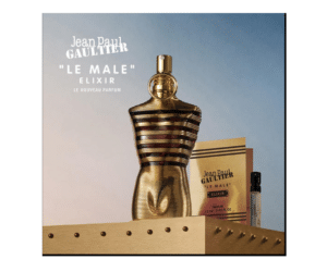 Échantillon gratuit du parfum « Le Male Elixir » Jean Paul Gaultier