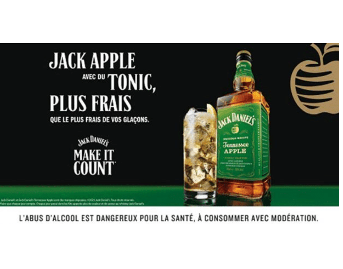 Jack Daniel’s Apple : test gratuit de 600 Jack Daniel’s Apple sur Trnd